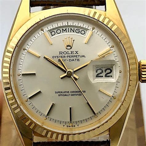 rolex spanish day date|rolex day date ref 1803.